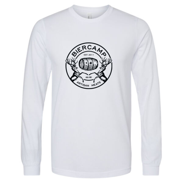 Biercamp Printed - Unisex Heather CVC Long Sleeve Tee Thumbnail