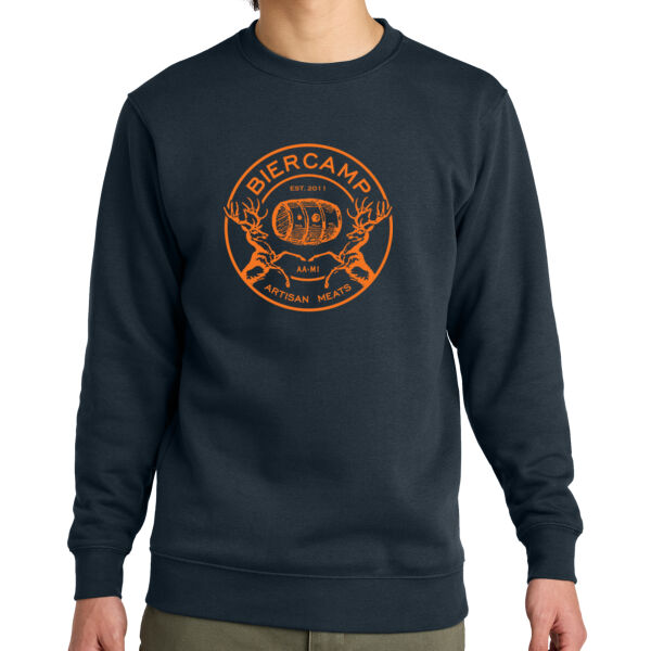 Biercamp Printed - Fleece Crew Sweatshirt Thumbnail